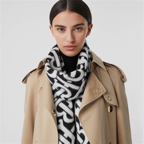 burberry monogram cashmere jacquard scarf|Burberry Limited.